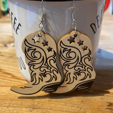 Indlæs billede til gallerivisning Cowboy boots Western - Øreringe🌻