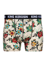 Indlæs billede til gallerivisning Boxershorts «Tattoo Blomster»: Beige