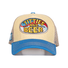 Indlæs billede til gallerivisning Titties & Beer Trucker Cap - Beige❤️