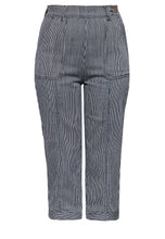 Indlæs billede til gallerivisning Stribet Capribukser ❤️☘️