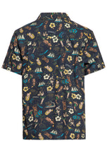 Indlæs billede til gallerivisning Hawaiian økologisk bomuldsskjorte - Sort 🌻