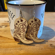 Indlæs billede til gallerivisning Cowboy boots Western - Øreringe🌻