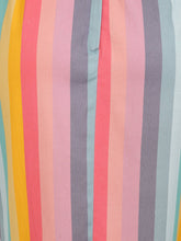 Indlæs billede til gallerivisning Tess Regnbuestribet Kjole ❤️