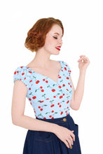 Indlæs billede til gallerivisning Rita Kirsebærbluse❤️