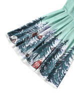 Indlæs billede til gallerivisning Amanda Alpine Forest kjole🎄