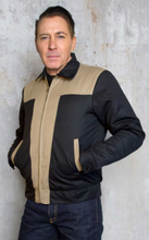Indlæs billede til gallerivisning Gabardine Jakke - Two Tone Beige ❤️
