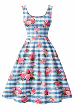 Indlæs billede til gallerivisning Ophelia gingham/Sommerblomst print 🍋