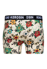 Indlæs billede til gallerivisning Boxershorts «Tattoo Blomster»: Beige