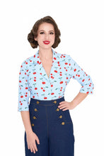 Indlæs billede til gallerivisning Julia Kirsebær Skjorte❤️