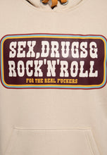 Indlæs billede til gallerivisning Sex, stoffer og rock 'n' roll - Sand - Hættetrøje ☘️❤️