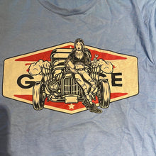 Indlæs billede til gallerivisning Tims retro garage - Lyseblå ❤️