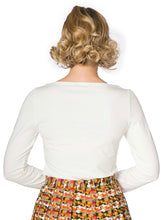 Indlæs billede til gallerivisning Bow top - Hvid ☀️