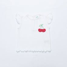 Indlæs billede til gallerivisning T-shirt + musselinbukser 🍒
