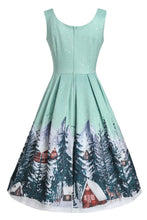 Indlæs billede til gallerivisning Amanda Alpine Forest kjole🎄
