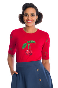 Sweet Summer Cherry Jumper ☘️