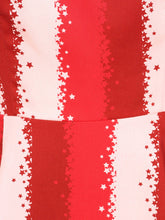 Indlæs billede til gallerivisning Gosia Stardust Stripe Swing Kjole❤️☘️
