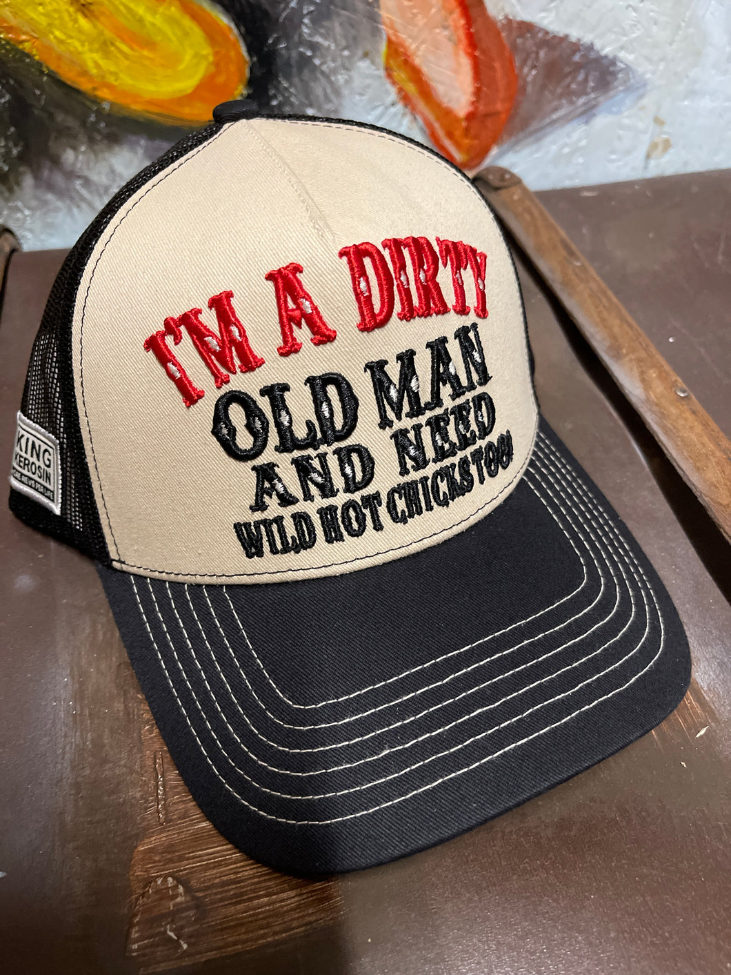 Trucker Cap «I’m a dirty old man» ❤️