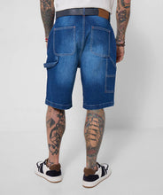 Indlæs billede til gallerivisning Denim tømrershorts
