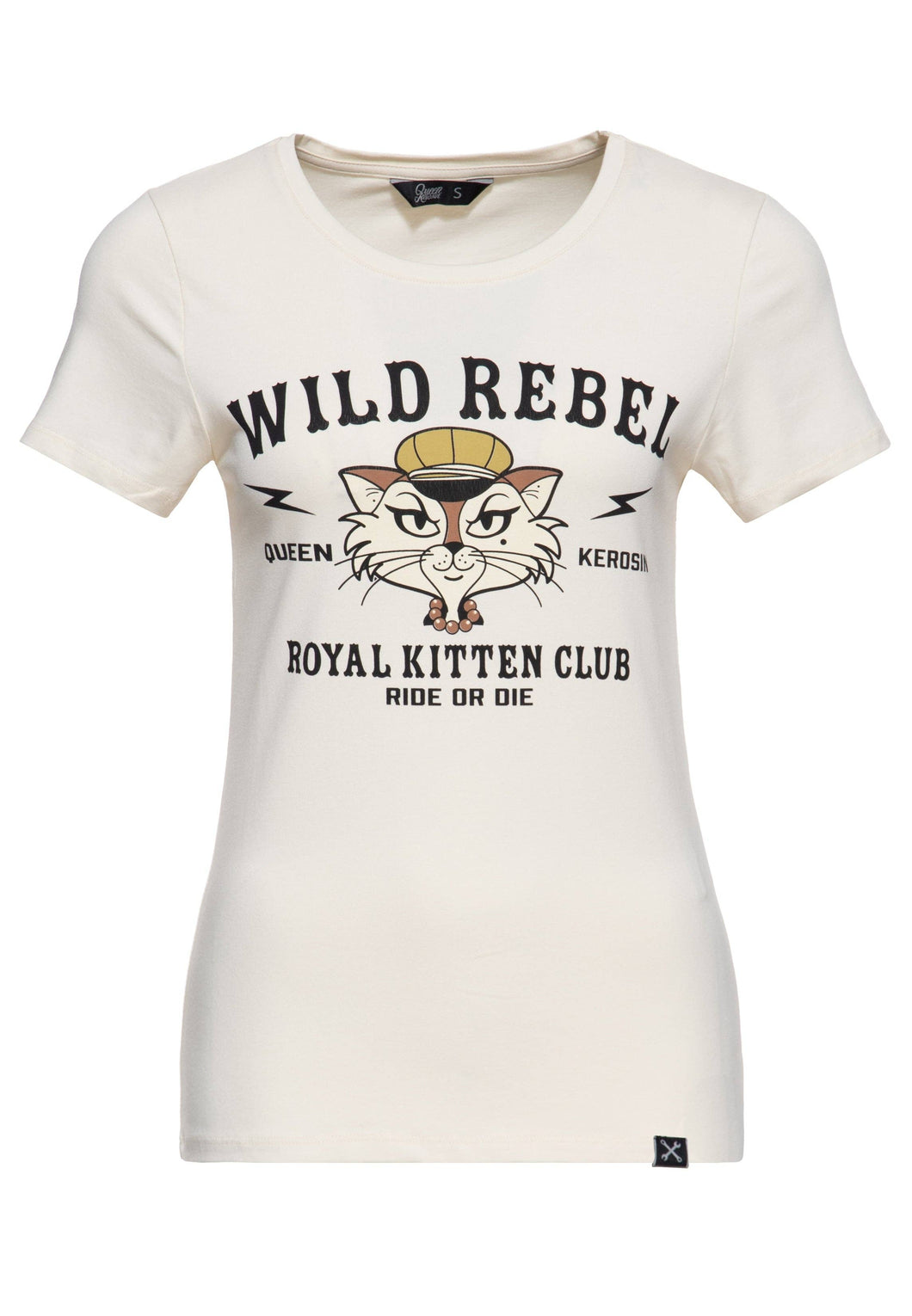 Royal Kitten Club - Offwhite t-shirt ☘️