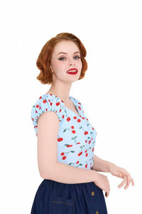 Rita Kirsebærbluse