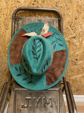 Indlæs billede til gallerivisning Handmade design Stjerneudskæringshat: Teal 🍋
