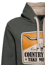 Indlæs billede til gallerivisning Country Roads - Oliven-grøn - Hættetrøje ☘️
