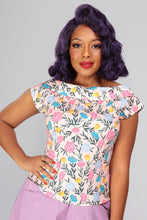 Indlæs billede til gallerivisning Cordelia Blomsterdrøm Top❤️
