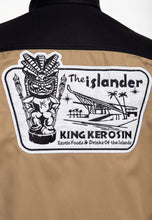 Indlæs billede til gallerivisning The Islander langærmet arbejdstøjsskjorte: Sort  skjorte ☘️
