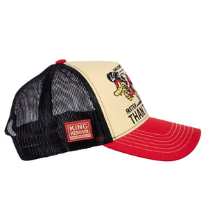 Trucker Cap «Hurtigere End Vinden»: Beige / One Size