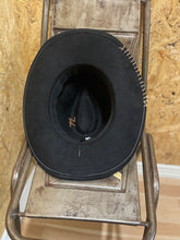 Indlæs billede til gallerivisning Handmade design cowboy hat: sort 🍋
