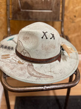 Indlæs billede til gallerivisning Handmade design cowboyhat: støvet mint 🍋
