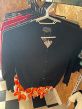 Indlæs billede til gallerivisning Sort Cardigan ❤️☘️
