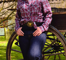 Indlæs billede til gallerivisning Western Cowboy - Brunt Bælte🌻
