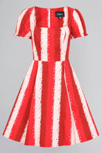Indlæs billede til gallerivisning Gosia Stardust Stripe Swing Kjole❤️☘️
