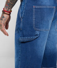 Indlæs billede til gallerivisning Denim tømrershorts
