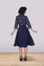 Indlæs billede til gallerivisning Christine Nederdel - Marineblå ❤️
