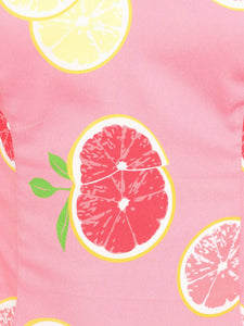 Mahina Grapefrugt Top: LYSERØD ☘️