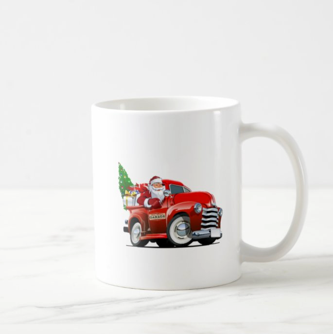 Julekrus - Santa and Truck