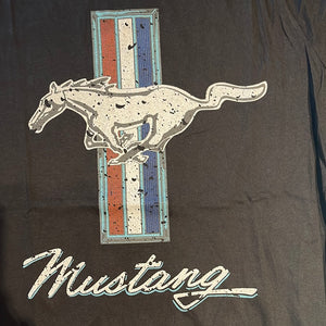 Mustang - t-shirt sort