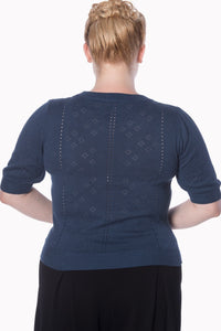 Tear Drop bluse - Bordeaux