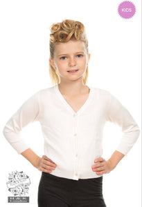 Hvid cardigan