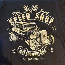 Indlæs billede til gallerivisning Speed Shop Hot Rod Customs- t-shirt sort
