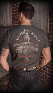 Race with the devil - t-shirt grå