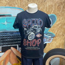 Indlæs billede til gallerivisning Speed Shop - t-shirt sort
