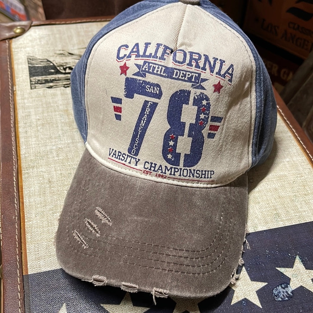 California 78 - kasket blå