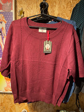 Indlæs billede til gallerivisning Tear Drop bluse - Bordeaux
