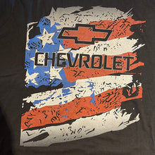 Indlæs billede til gallerivisning Chevrolet Stars and Stripes - t-shirt sort
