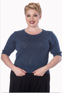 Tear Drop bluse - Bordeaux