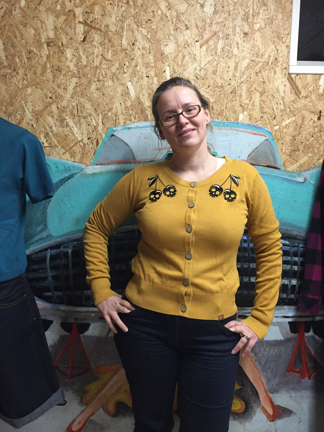 Goshen cardigan - senneps gul