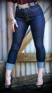 Second Skin Jeans - Højtaljet 🌻